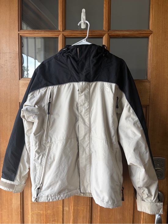 The North Face Other - The North Face Black & Cream Ski Jacket with Hood